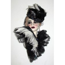 Unique Creations Limited Edition Lady Face Mask Wall Hanging Decor   253764349219